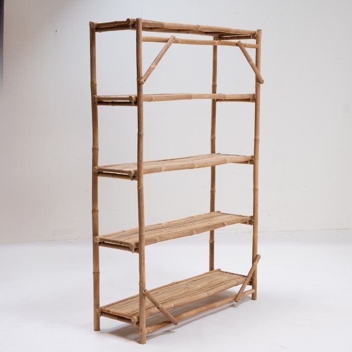 BambooShelf כוננית מדפים מבמבוק